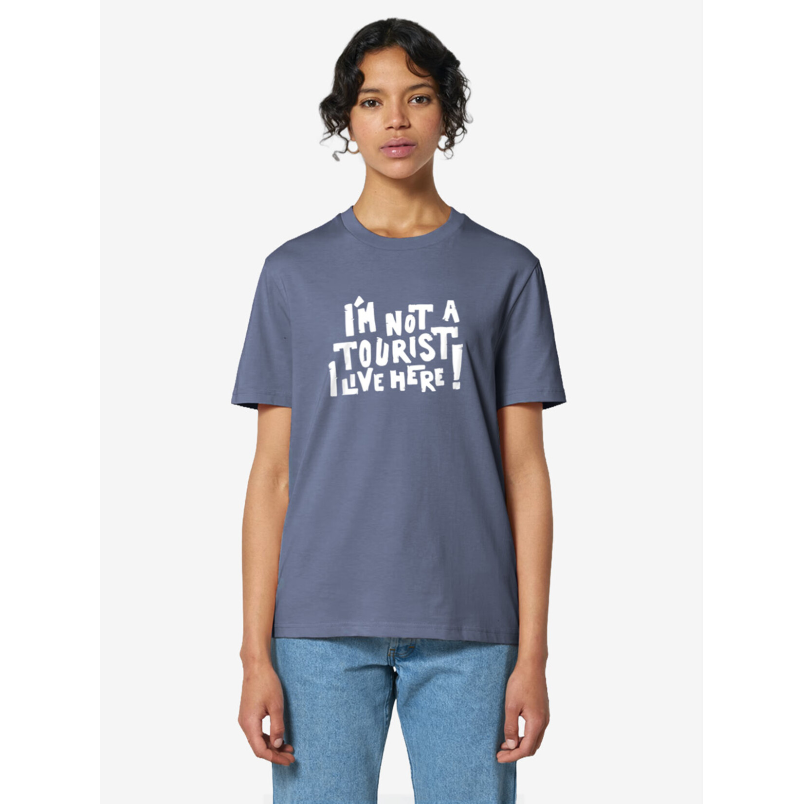 I'M NOT A TOURIST T-SHIRT, I LIVE HERE T-SHIRT
