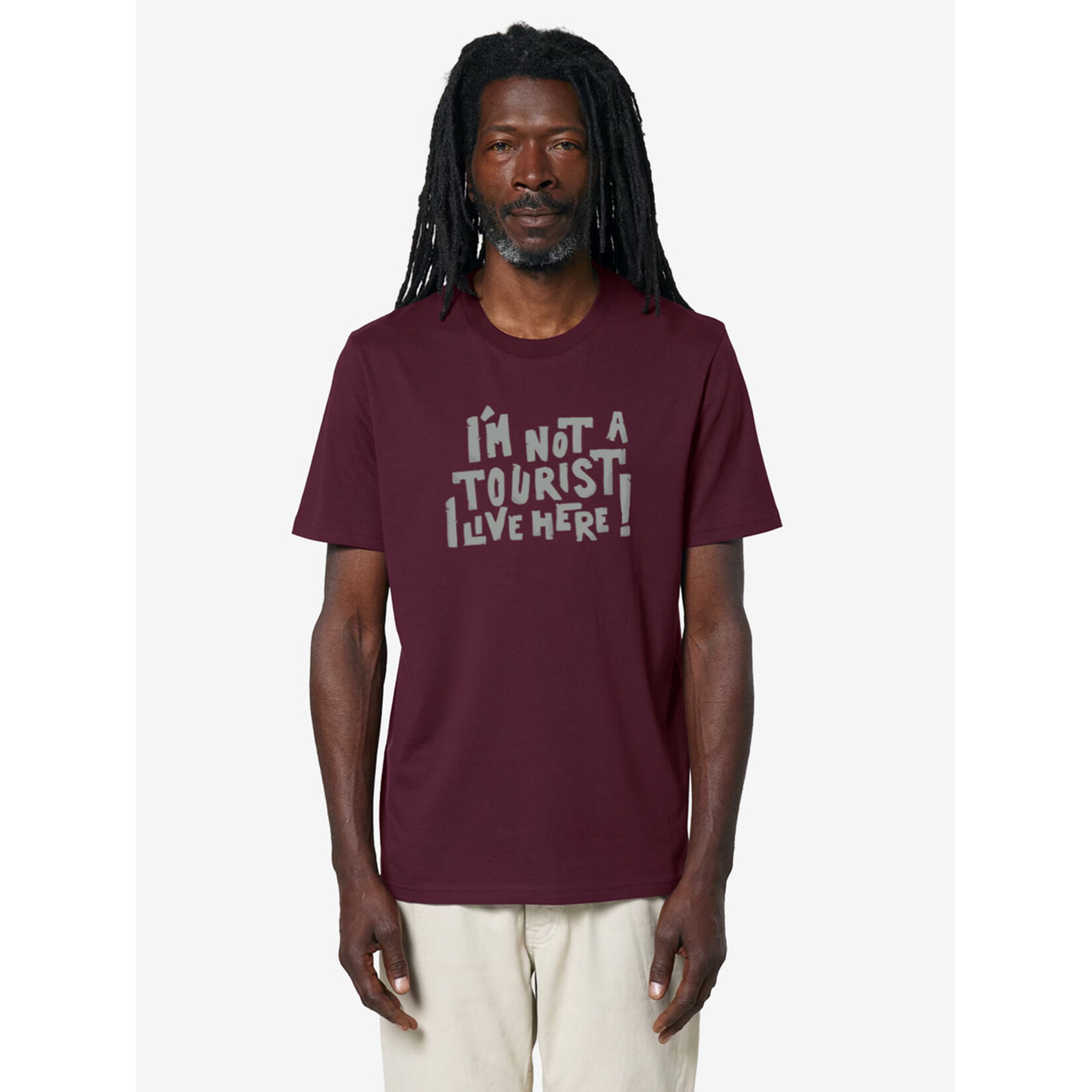 I'M NOT A TOURIST T-SHIRT, I LIVE HERE T-SHIRT