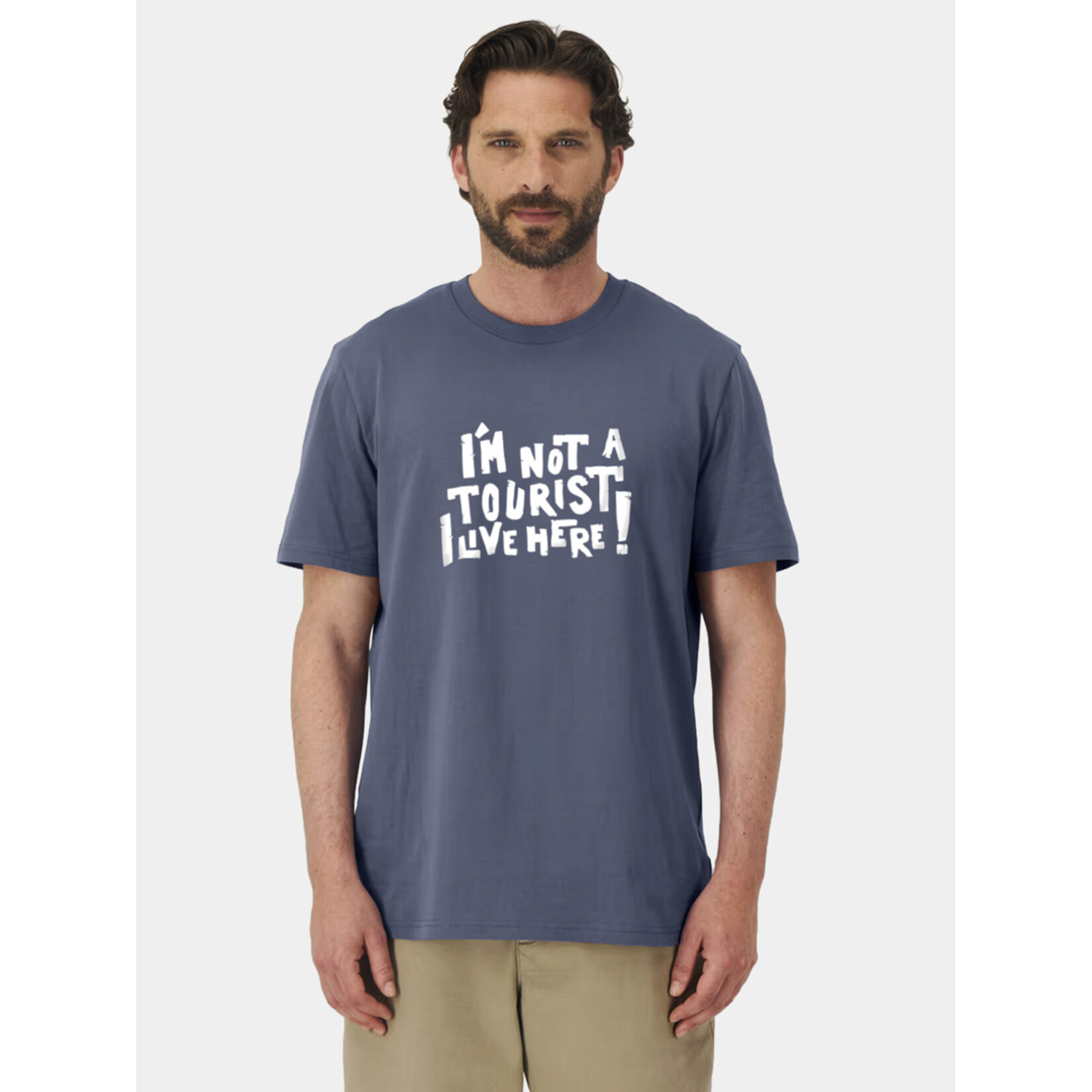 I'M NOT A TOURIST T-SHIRT, I LIVE HERE T-SHIRT
