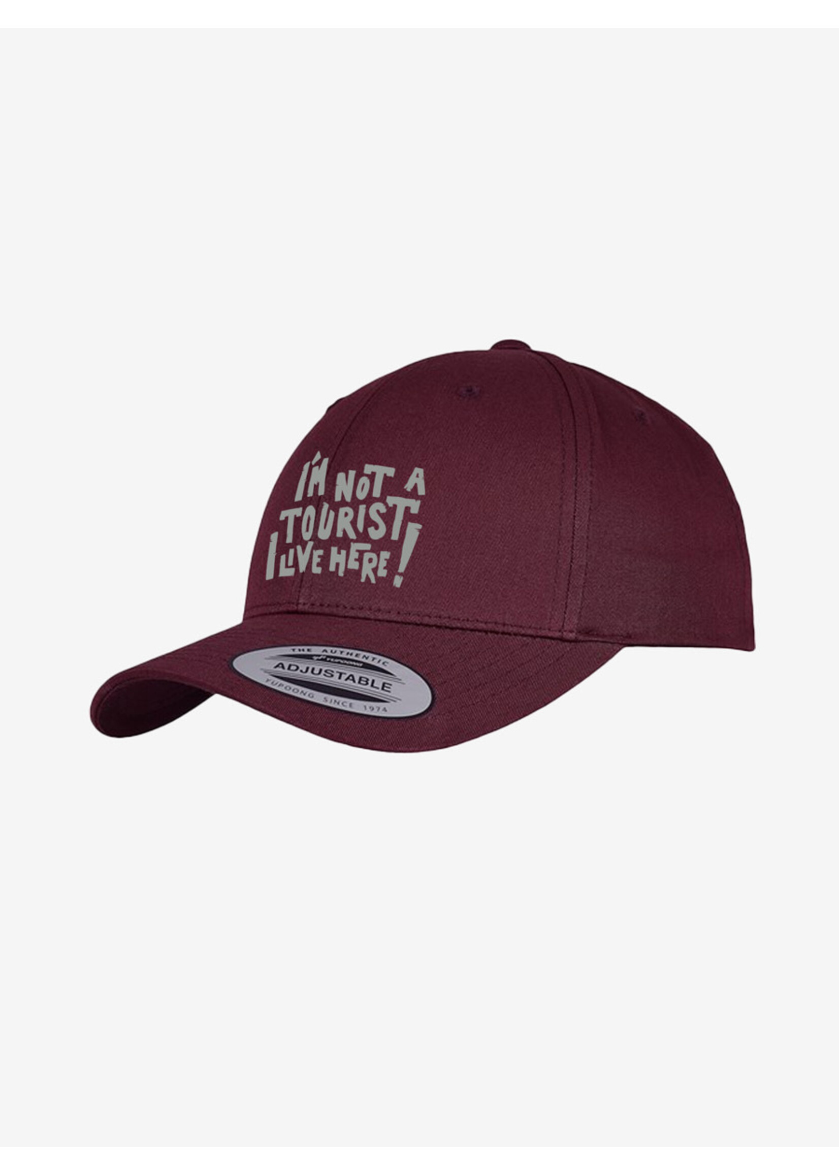 I'M NOT A TOURIST, I LIVE HERE CAP - ADJUSTABLE