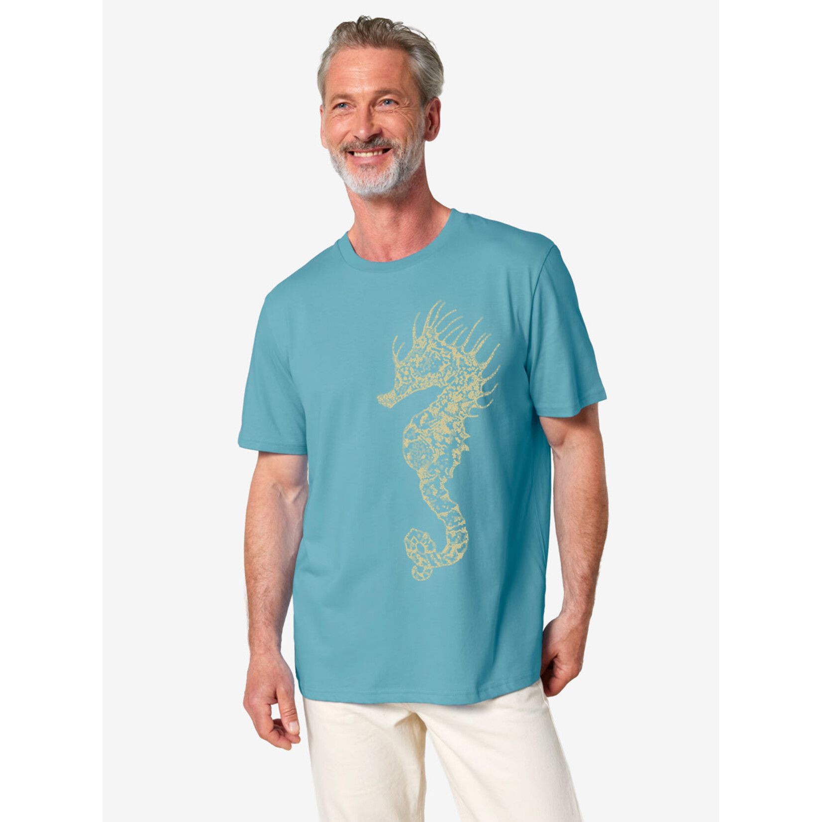 C-HORSE T-SHIRT - BAMBOO