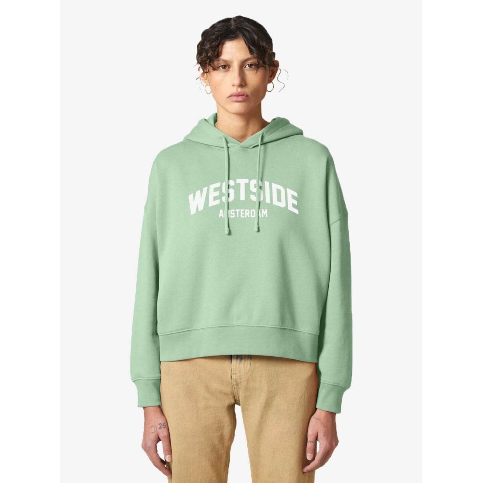 WESTSIDE AMSTERDAM CROP HOODIE - SPECIAL
