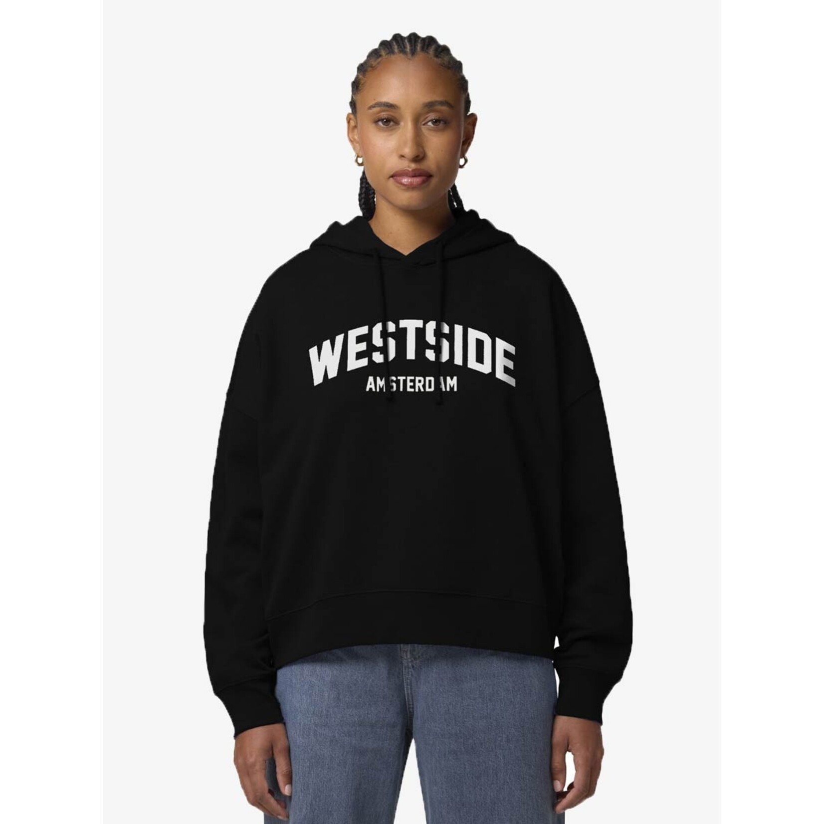 WESTSIDE AMSTERDAM CROP HOODIE - CLASSIC