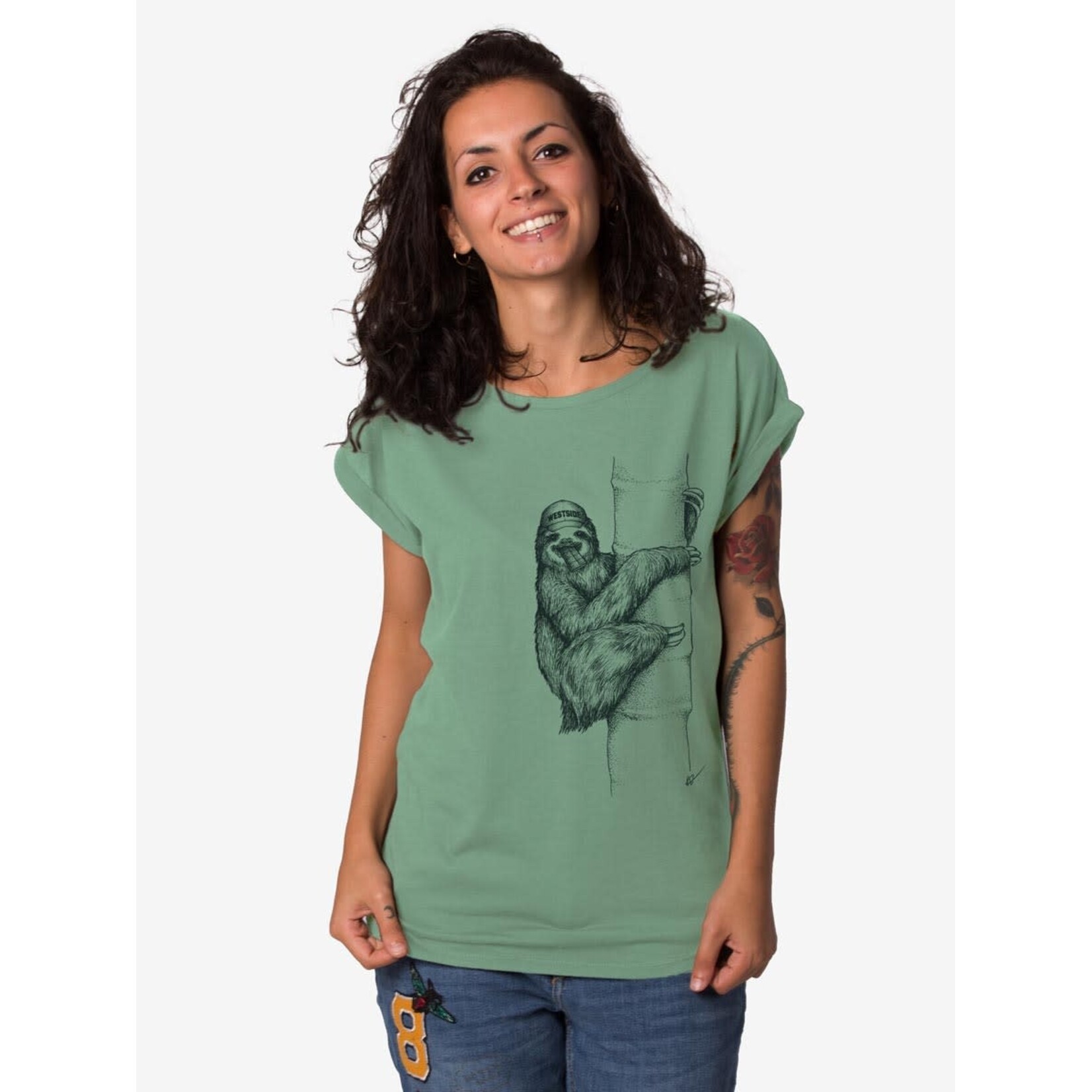 SLOTH T-SHIRT - ROLL-UP