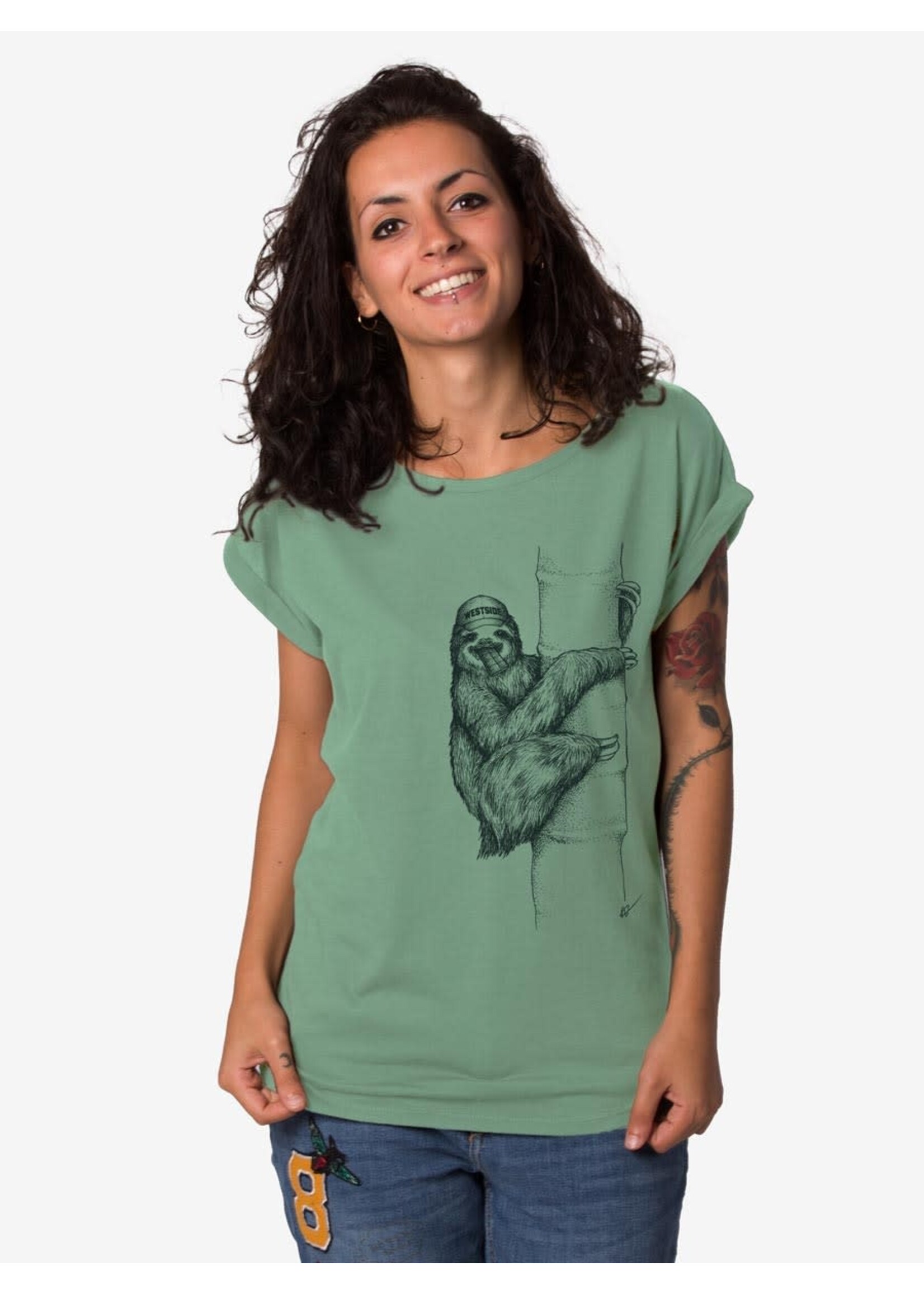 SLOTH T-SHIRT - ROLL-UP