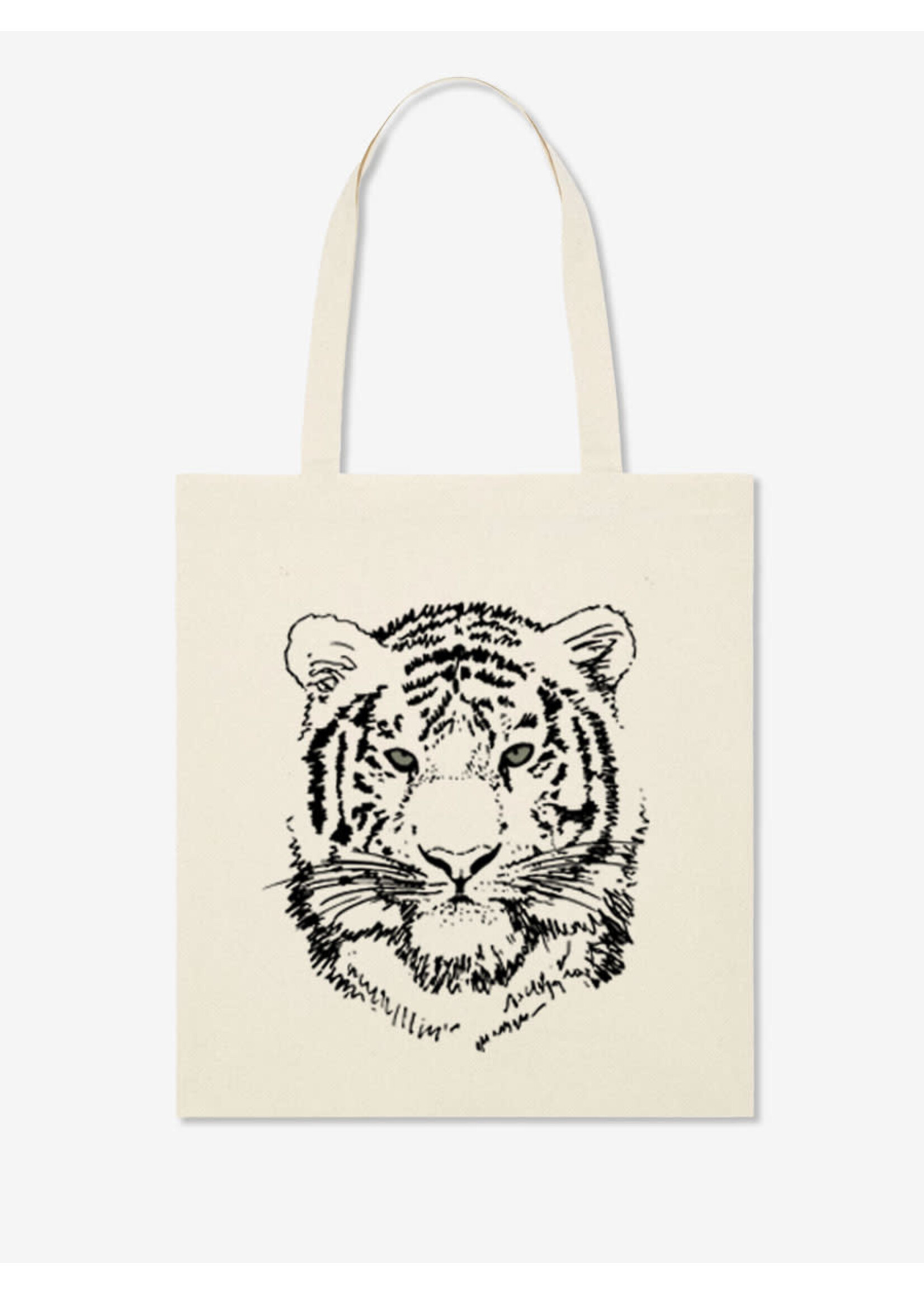 BLACK TIGER - TOTE BAG