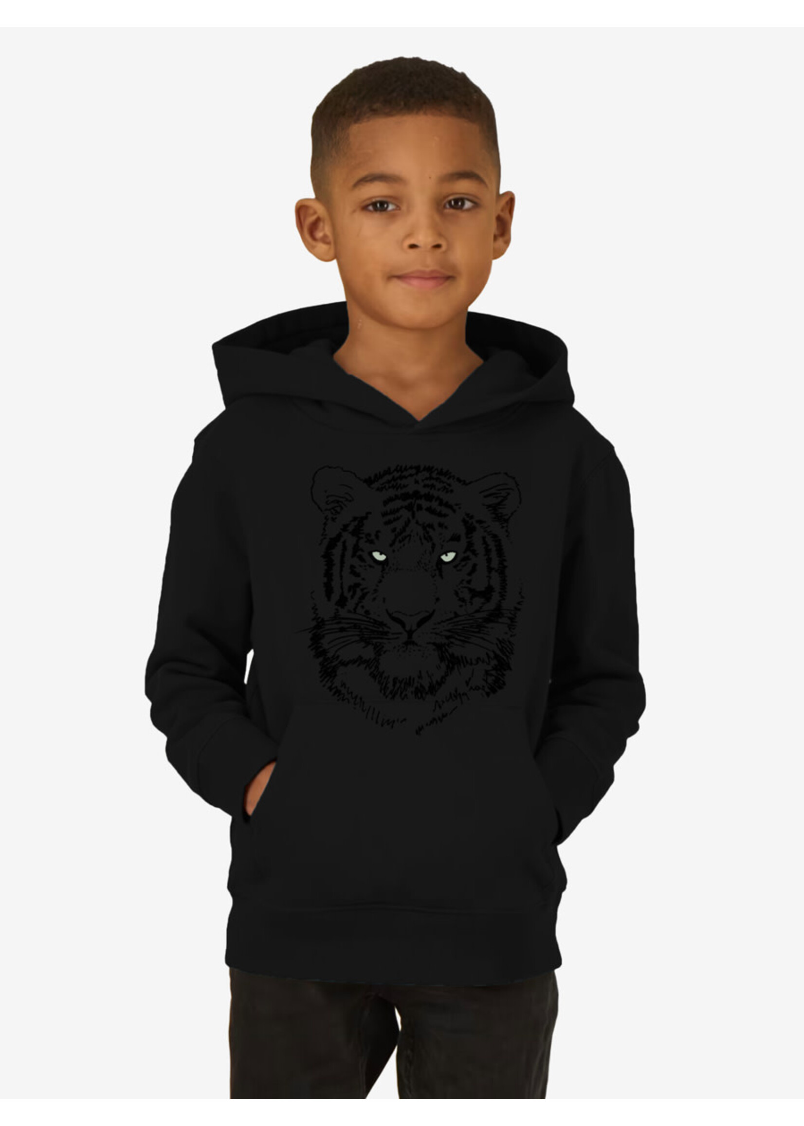 BLACK TIGER HOODIE