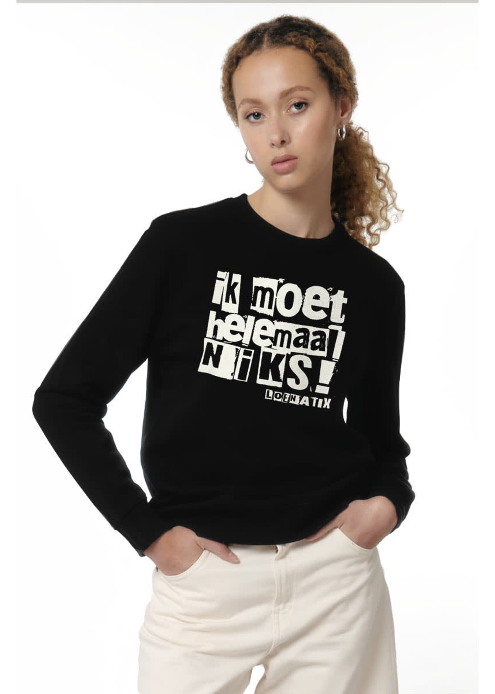 IK MOET HELEMAAL NIKS SWEATER