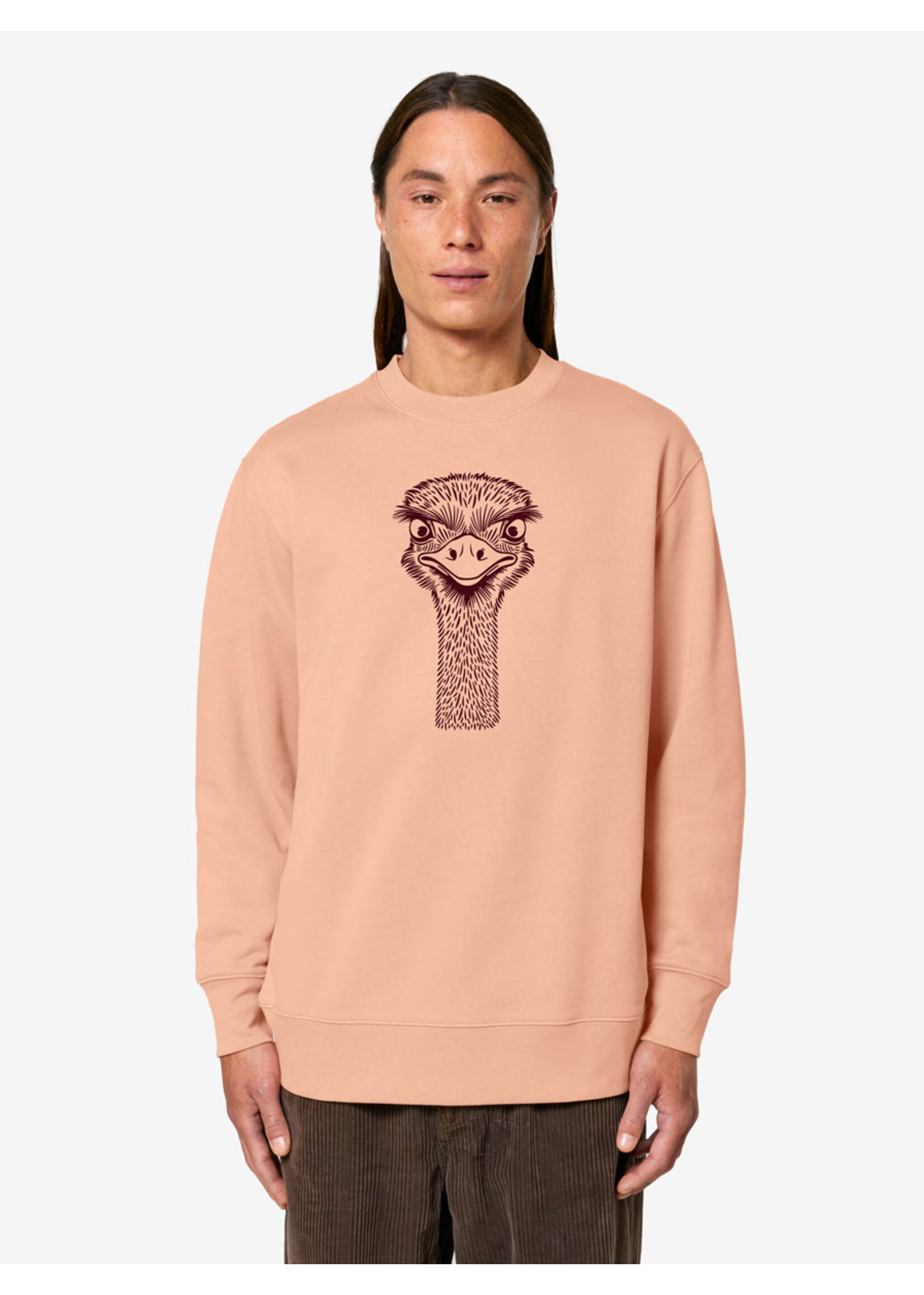 OSTRICH SWEATER - PINK