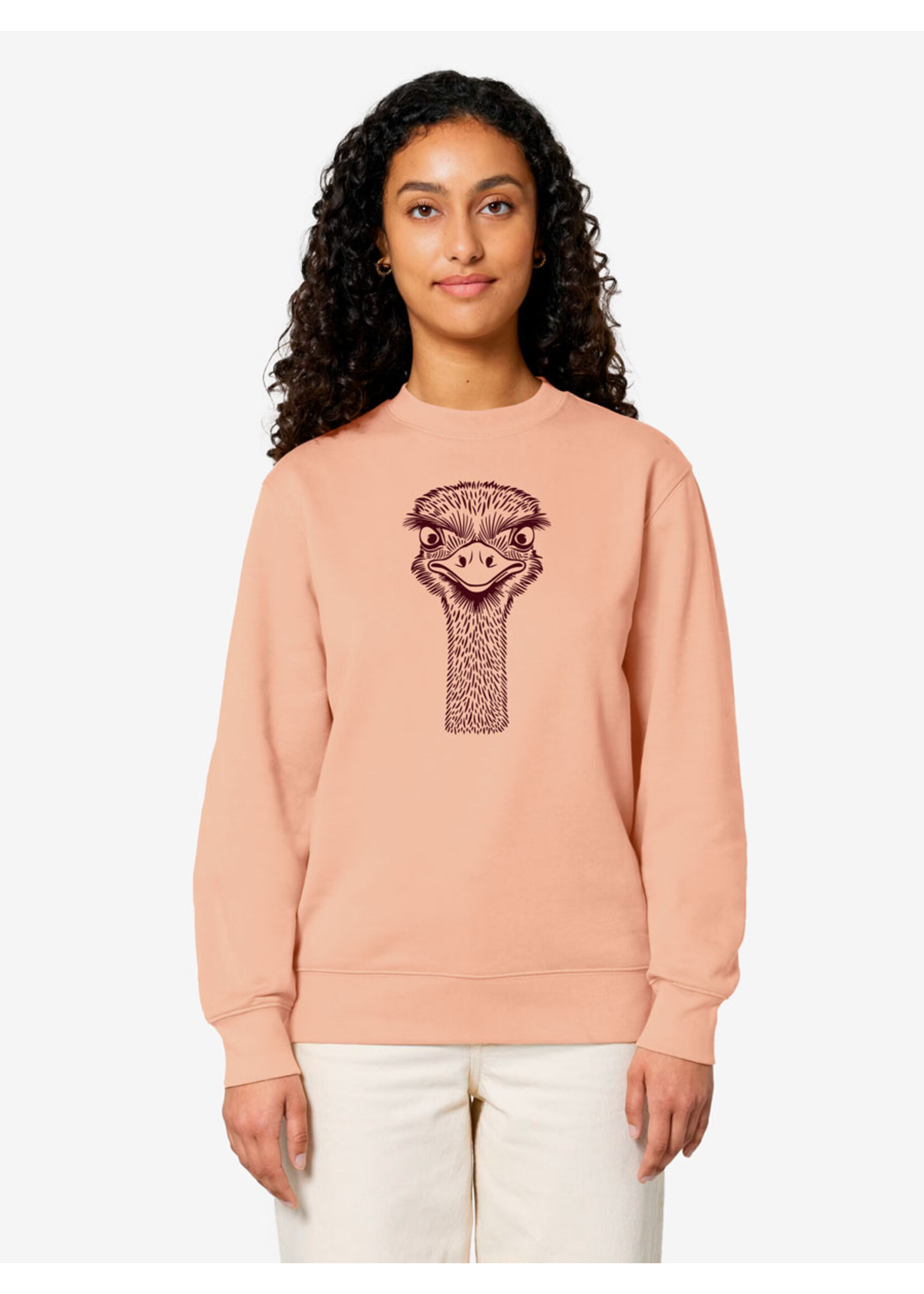 OSTRICH SWEATER - PINK
