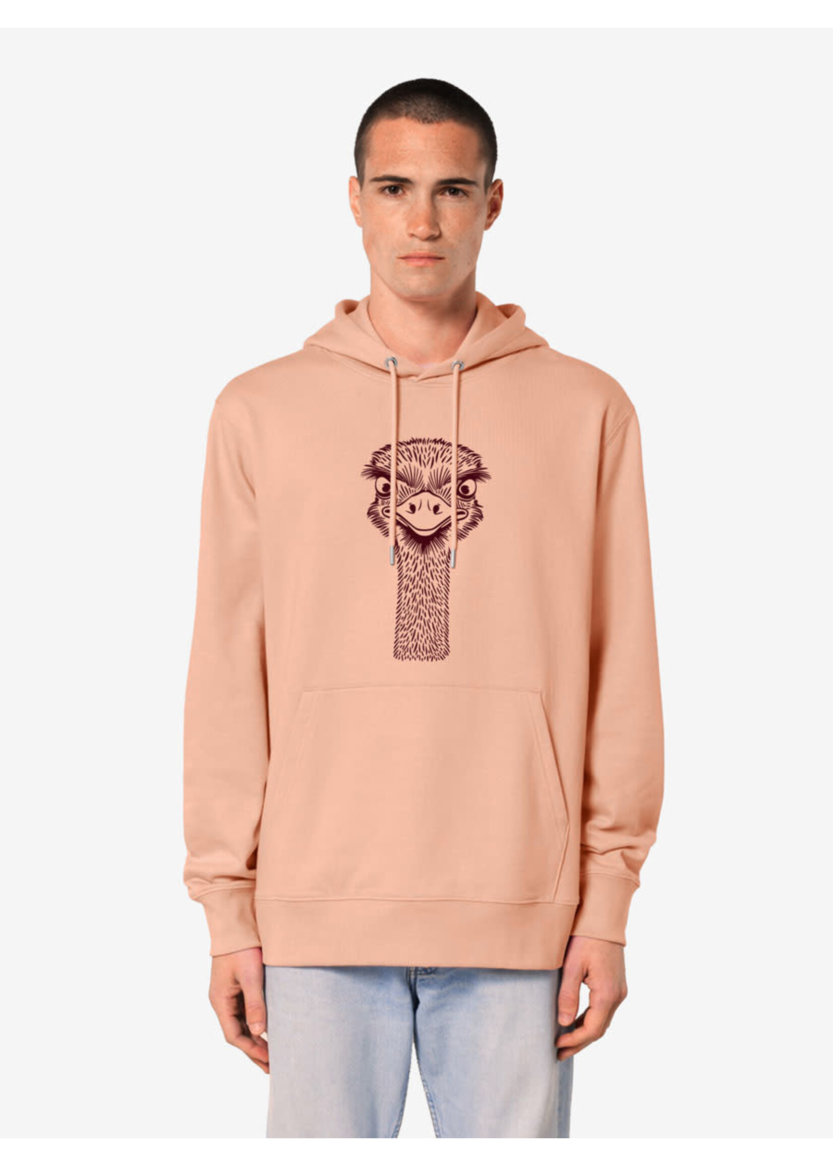 STRUISVOGEL HOODIE - ROZE