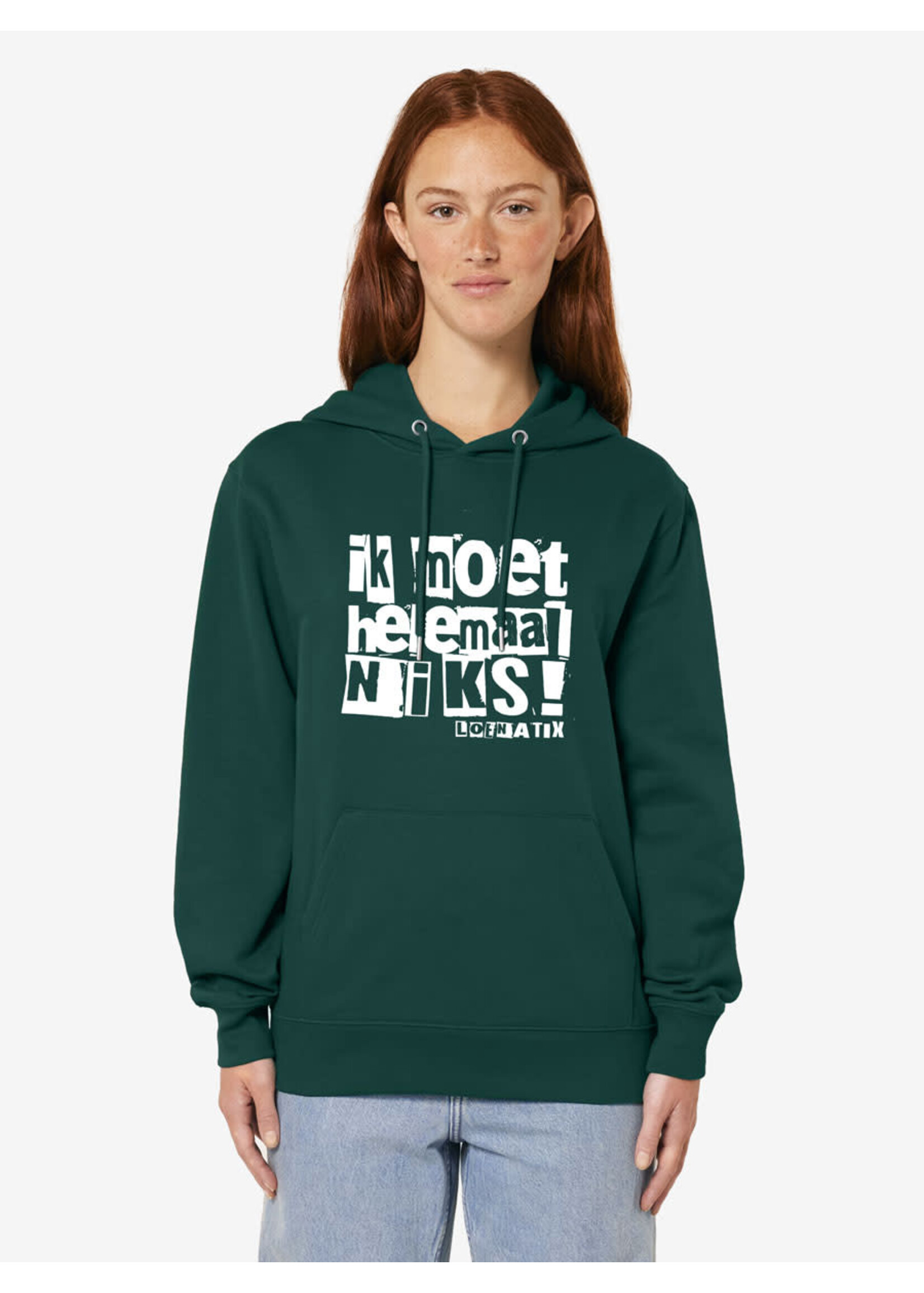 IK MOET HELEMAAL NIKS HOODIE