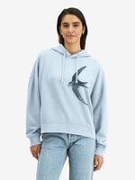 GIERZWALUW  CROP HOODIE -VINTAGE