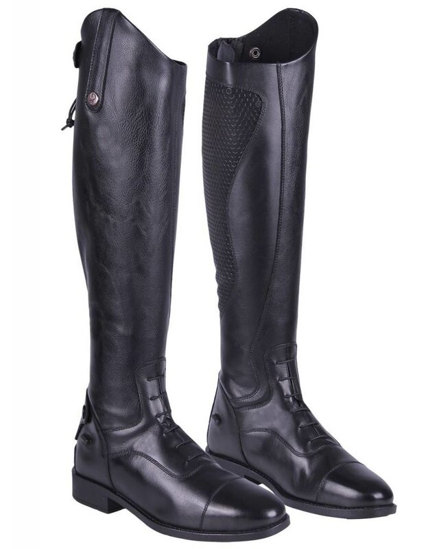 QHP Rijlaars Nina Adult Wijd zwart