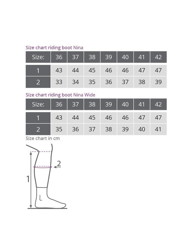 QHP Rijlaars Nina Adult Wijd zwart