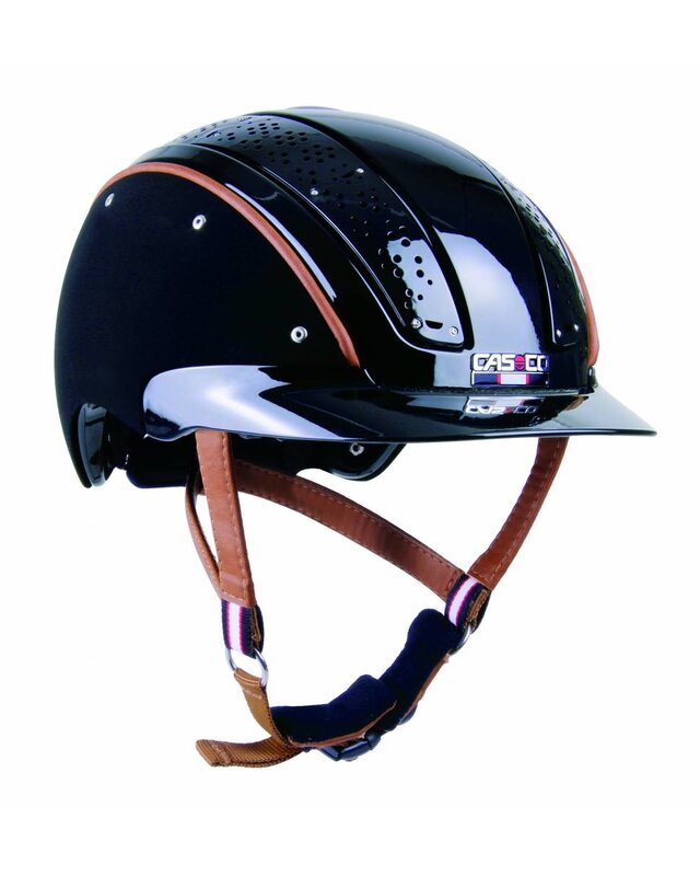 Casco Prestige Air composite zwart cap