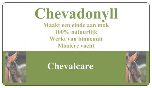 Chevalcare Chevadonyll een 100% natuurzuivere kruidenmix