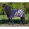 Jerseyfleece deken Friesian
