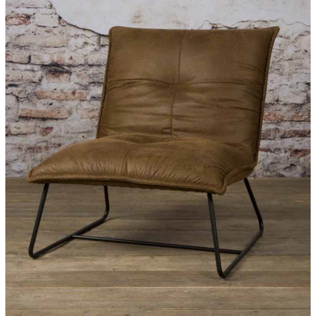 Tower Living Fauteuil Seda - grijs, groen of cognac