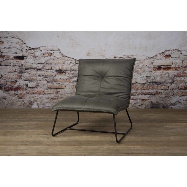 Tower Living Fauteuil Seda - grijs, groen of cognac