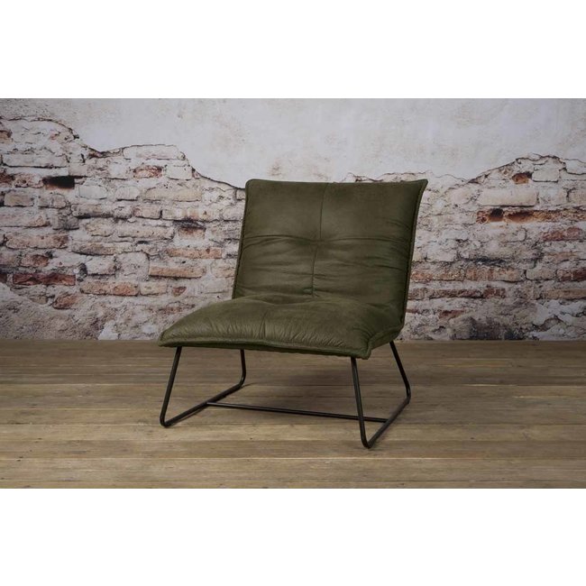 Tower Living Fauteuil Seda - grijs, groen of cognac