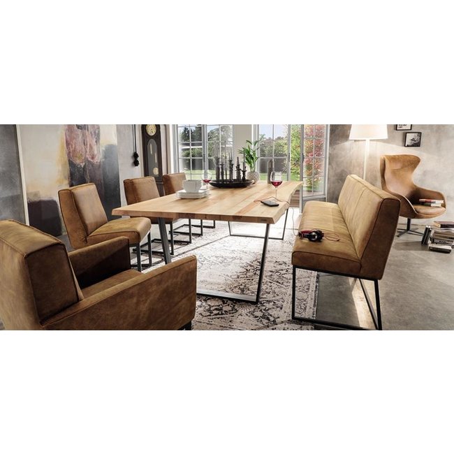 Het Anker Eettafelbank Lara 5 zits - diverse kleuren