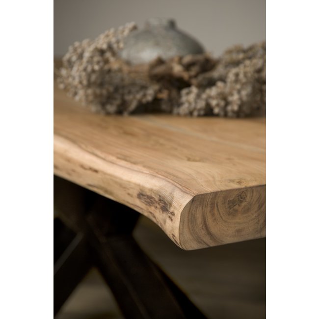 Tower Living Eettafel Yunta Acacia Y poot - Div. afmetingen