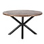 Eleonora Eettafel rond mango met matrixpoot Ø 150 cm