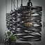 WoonStijl Hanglamp 5x ø17 spindle  slate grey / Slate grey