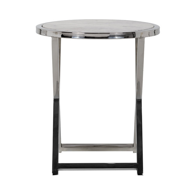 Richmond Interiors  Bijzettafel Cameron met marmeren top klein