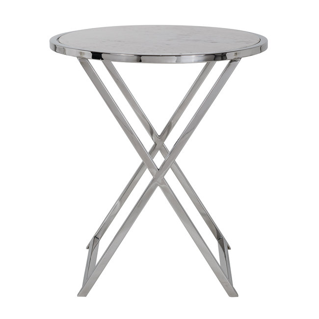 Richmond Interiors  Bijzettafel Jaimy met marmeren top groot