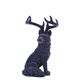Light en Living Ornament 16x13x26,5 cm FOX petrol