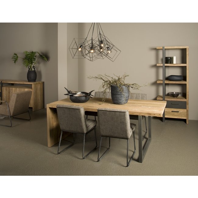 Tower Living Boekenkast Lucca Teak - Links of Rechts