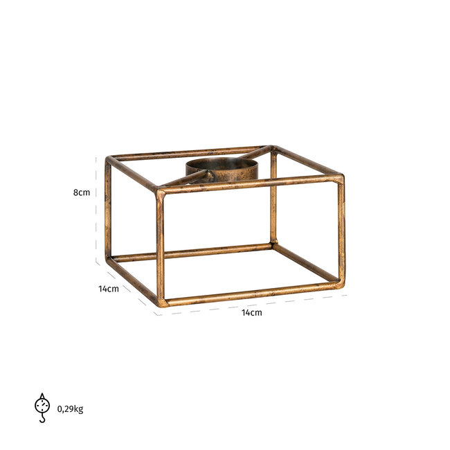 Richmond Interiors  Candle holder Lev groot