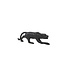 Light en Living Ornament 21x3,5x6,5 cm LEOPARD mat zwart