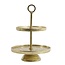 Light en Living Etagere 2 laags LUTEK Goud