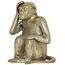 Light en Living Ornament Aap antique brons