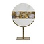 Light en Living Ornament op voet GOUYA Marmer Antique brass