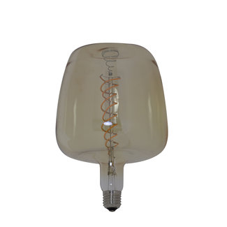 Light en Living Deco LED Ø16x23 cm LIGHT 6W amber E27 dimbaar Light en Living Deco LED Ø16x23 cm LIGHT 6W amber E27 dimbaar