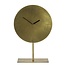 Light en Living Klok op voet Ø30x45 cm WAIWO antiek  brons