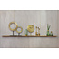 Light en Living Ornament op voet Ø25x38 cm WAIWO ruw antiek brons-mat zwart