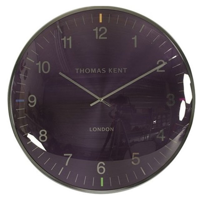 Thomas Kent Klok Oyster Paars/ Zilver Ø 65 cm