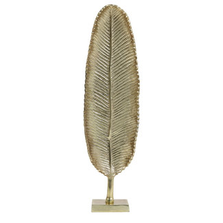 Light & Living Ornament 14 x 8 x 56 cm LEAF goud