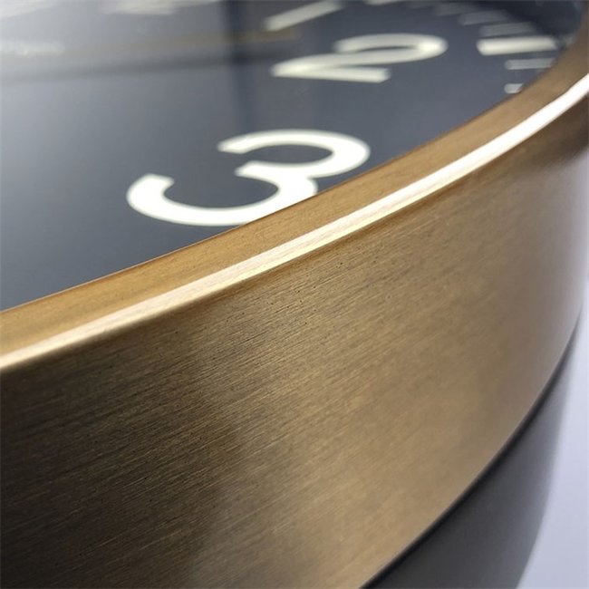 Thomas Kent Klok Clocksmith zwart/goud - in 3 maten leverbaar