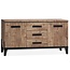 WoonMax Union dressoir 2 deurs/3 laden lamulux mango