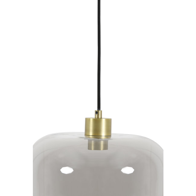 Light en Living Hanglamp Ø29,5x23 cm JESSIE smoke glas