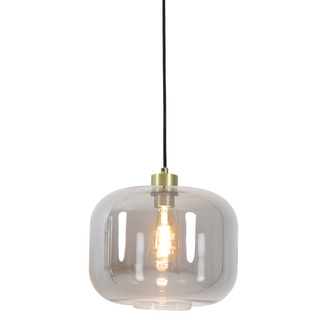 Light en Living Hanglamp Ø29,5x23 cm JESSIE smoke glas
