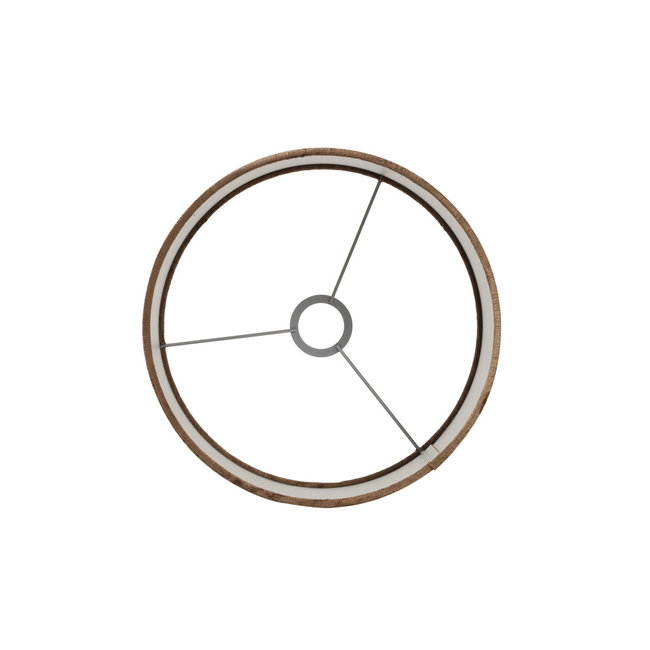 Light en Living Kap cilinder 30-30-21 cm GEMSTONE bruin