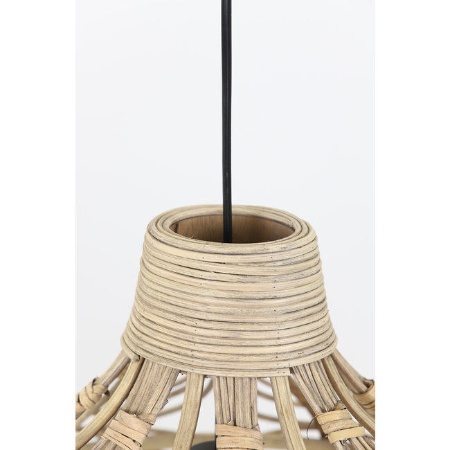 Light en Living Hanglamp Ø42x35 cm POCITA rotan naturel S