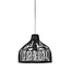 Light & Living Hanglamp POCITA rotan zwart M